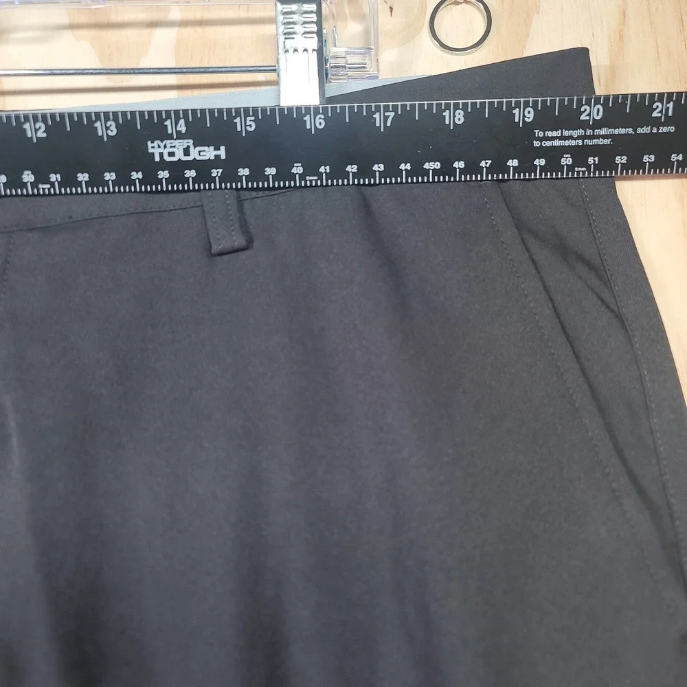 Puma Golf Jackpot Pants Mens 38x31.5 Dark Grey Flat Front Performance Trousers - Picture 7 of 16
